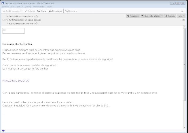 bankia phishing